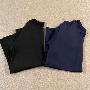 (2 Pack) Men’s Long Sleeve Thermal Undershirts | Size M